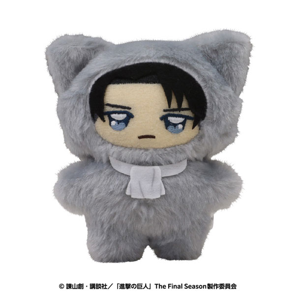Ensky TV-Anime "Attack on Titan" Chimikemo Maskottchen 3. Levi Bild 1