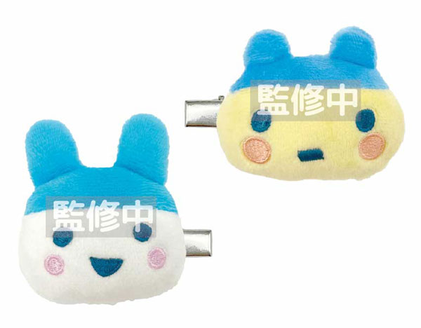 TCP Tamagotchi Plush Hair Clip Young Mametchi & Young Mimitchi image 1