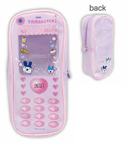 TCP Tamagotchi Nostalgic Flip Phone Vinyl Pouch Mimitchi hình ảnh 1
