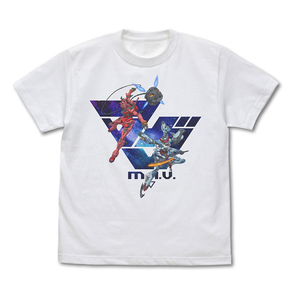 COSPA Mobile Suit Gundam GQuuuuuuX "M.A.V." Full Color T-shirt /WHITE-L