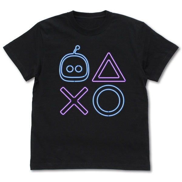 COSPA ASTRO BOT Astro Neon Shapes T-shirt /BLACK-L