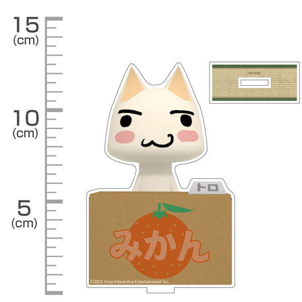 COSPA Dokodemo Issho Toro with Mandarin Box Acrylic Stand hình ảnh 1