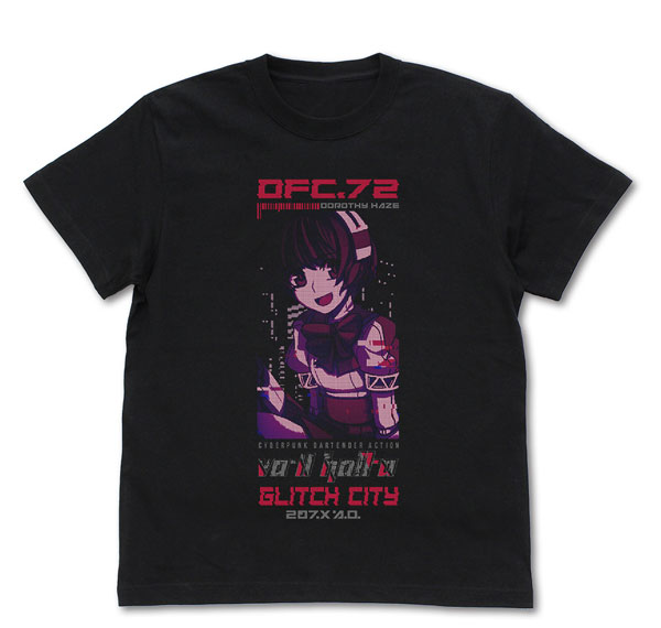 COSPA VA-11 HALL-A Dorothy Haze T-shirt /BLACK-S รูปภาพ 1