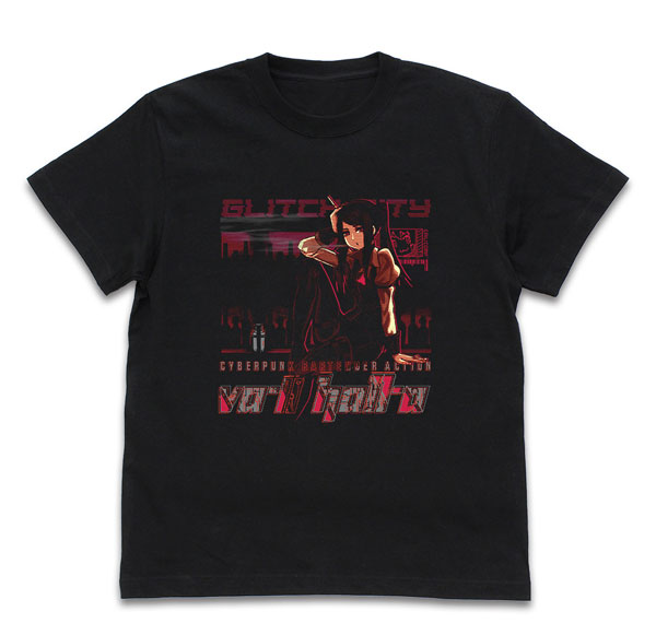 COSPA VA-11 HALL-A Jill Stingray T-shirt /BLACK-M Bild 1