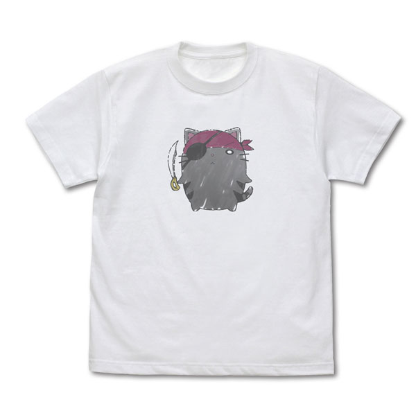 COSPA TV Anime "Summer Pockets" Higeneko-Dan T-shirt /WHITE-L รูปภาพ 1