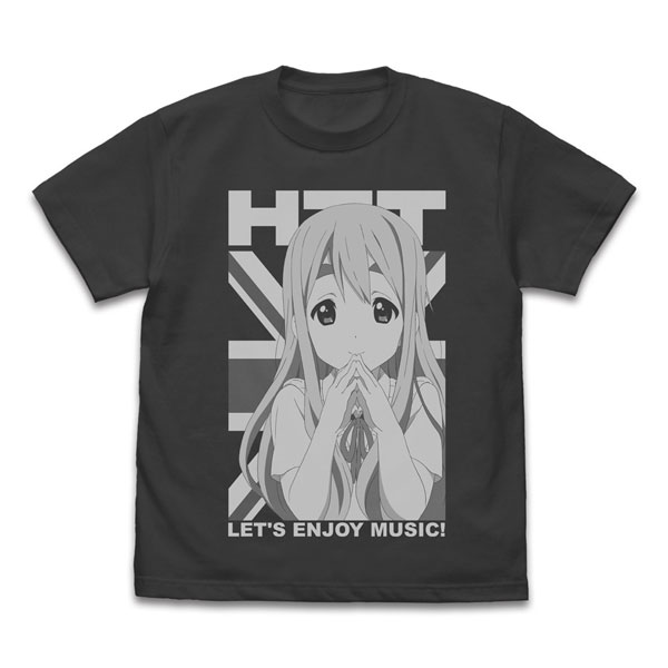 COSPA けいおん! HTT 琴吹紬 Tシャツ /墨-S