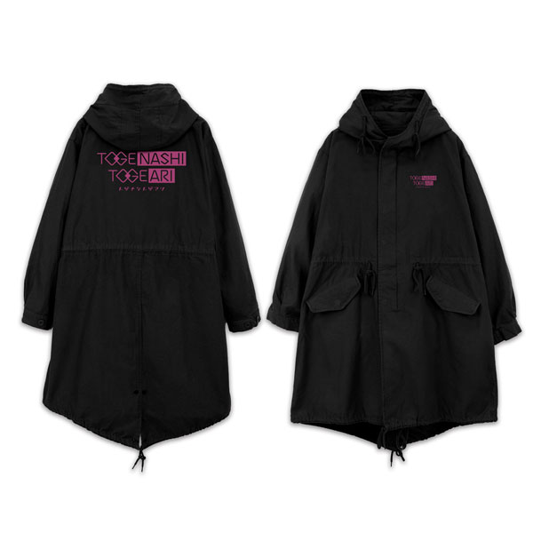 COSPA Girls Band Cry Togenashi Togeari M-51 Jacket /BLACK-L