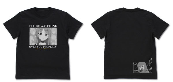 COSPA Anime "BOCCHI THE ROCK!" Seika Ijichi's "I'll Be Watching Over You Properly." T-shirt /BLACK-M รูปภาพ 1