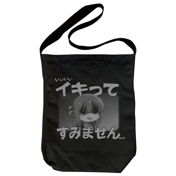 COSPA Anime "BOCCHI THE ROCK!" Ikitte Sumimasen Shoulder Tote Bag /BLACK 图片 1