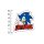 COSPA Sonic the Hedgehog Sonic the Hedgehog Sonic Mini Sticker Set รูปภาพ 2