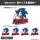 COSPA Sonic the Hedgehog Sonic the Hedgehog Sonic Mini Sticker Set รูปภาพ 4