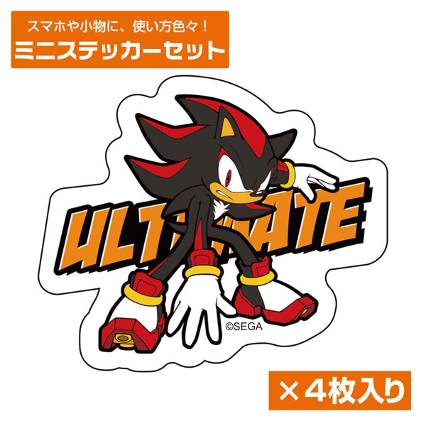 COSPA Sonic the Hedgehog Ultimate Lifeform Shadow Mini Sticker Set