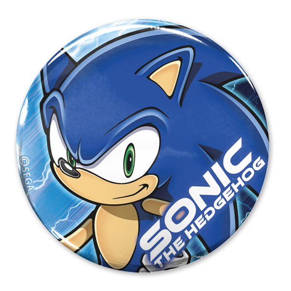 COSPA Sonic the Hedgehog Sonic the Hedgehog Sonic 65mm Tin Badge