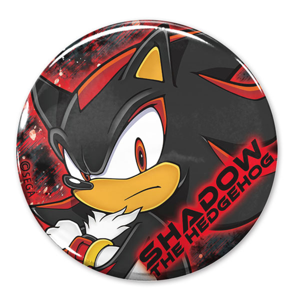 COSPA Sonic the Hedgehog Ultimate Lifeform Shadow 65mm Tin Badge 圖片 1