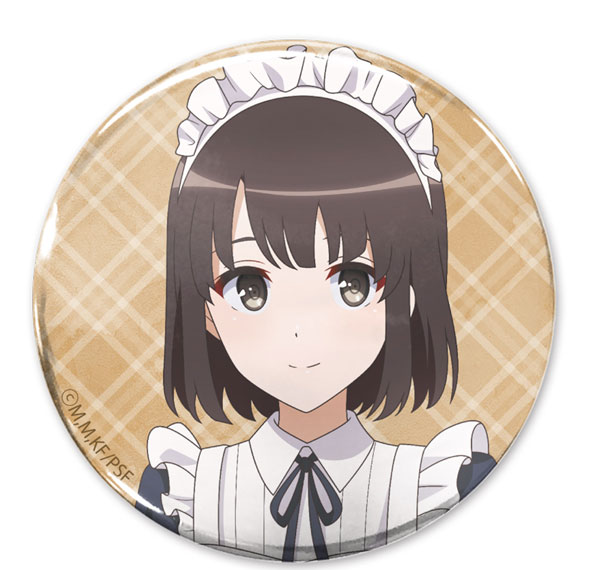 COSPA COSPA DEPOT Exclusive Saekano: How to Raise a Boring Girlfriend Fine Megumi Kato 65mm Tin Badge Cure Maid Cafe Ver.