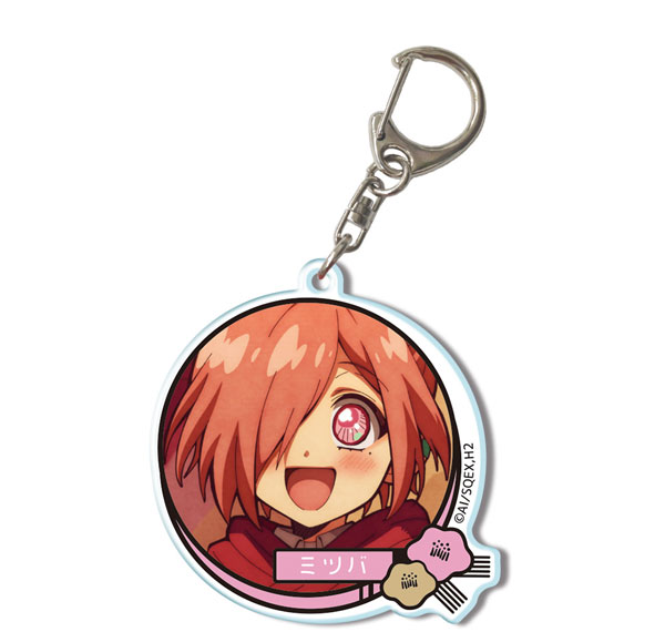 License Agent Short Anime "After-School Hanako-kun" Acrylic Keychain Design 13 (Mitsuba) Bild 1
