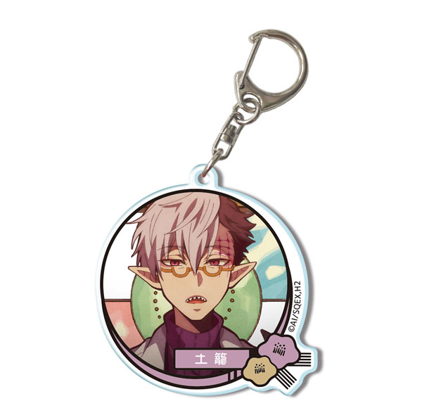 License Agent Short Anime "After-School Hanako-kun" Acrylic Keychain Design 15 (Tsuchigomori) รูปภาพ 1