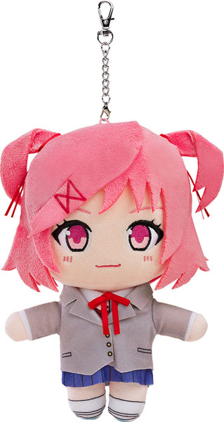 Good Smile Company Plushie Keychain Doki Doki Literature Club! Natsuki image 1