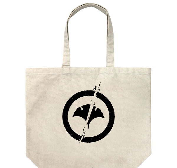 COSPA GHOST OF YOTEI Crest Large Tote Bag /NATURAL รูปภาพ 1