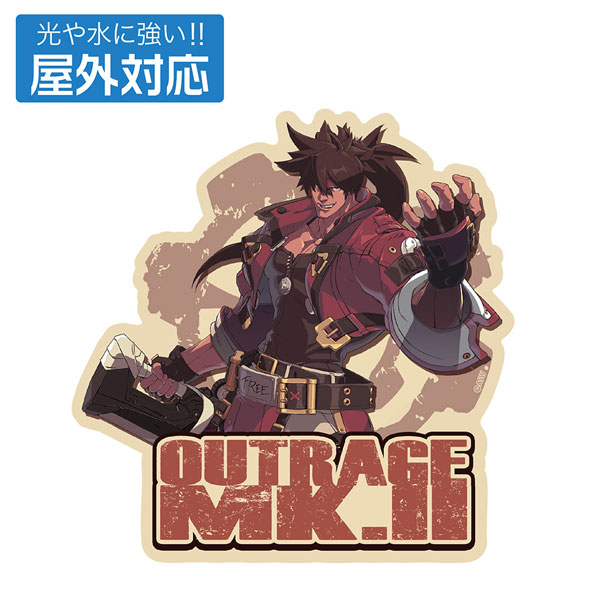 COSPA GUILTY GEAR -STRIVE- Sol Badguy Outdoor Sticker