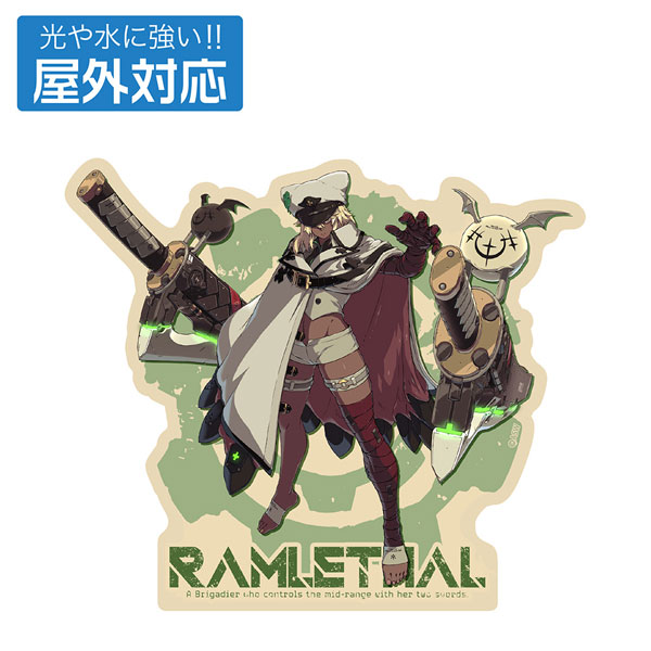 COSPA GUILTY GEAR -STRIVE- Ramlethal Valentine Outdoor Sticker