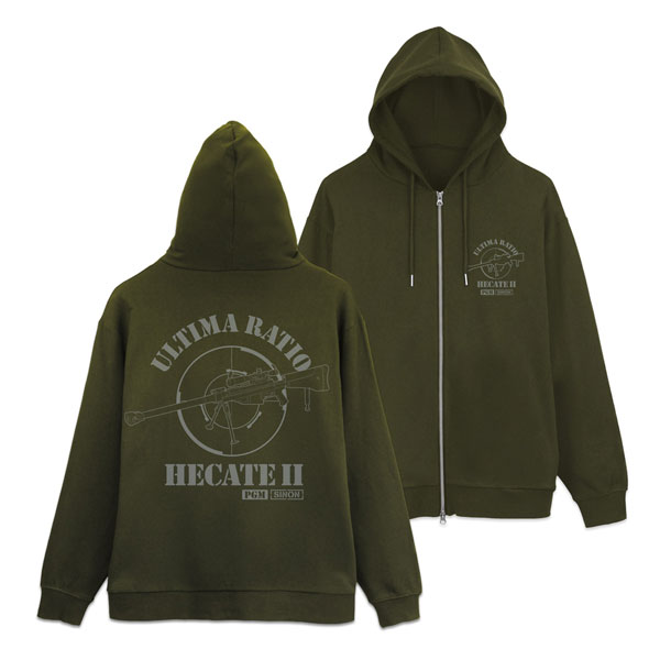 COSPA Sword Art Online [Sniper] Sinon Zip Hoodie /MOSS-XXL