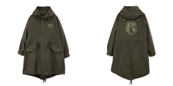 COSPA Armored Trooper Votoms Red Shoulder Emblem M-51 Jacket /MOSS-L Bild 1