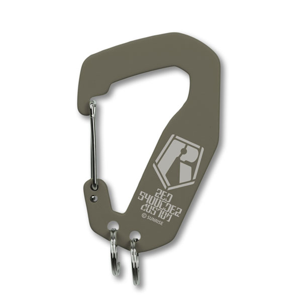 COSPA Armored Trooper Votoms Red Shoulder Custom Metal Carabiner gambar 1