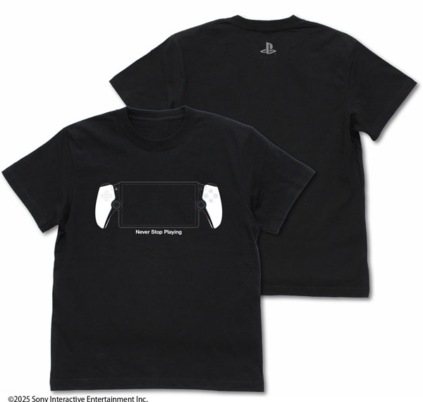 COSPA PlayStation T-shirt for PlayStation Portal Remote Player /BLACK-L รูปภาพ 1