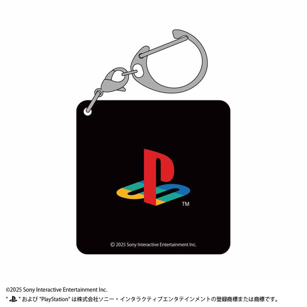COSPA PlayStation Acrylic Multipurpose Keychain for PlayStation 4 Colour Family Mark Ver.