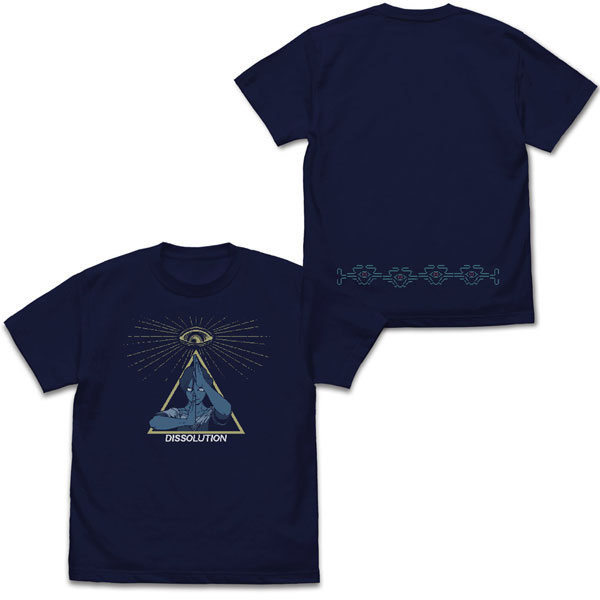 COSPA Urban Myth Dissolution Center Ayumu Meguriya Dissolution T-shirt /NAVY-M