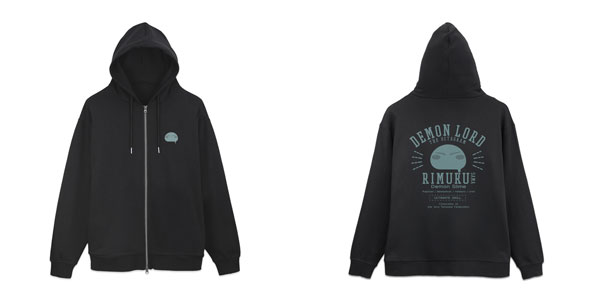 COSPA That Time I Got Reincarnated as a Slime Rimuru-sama College Zip Hoodie /BLACK-M รูปภาพ 1