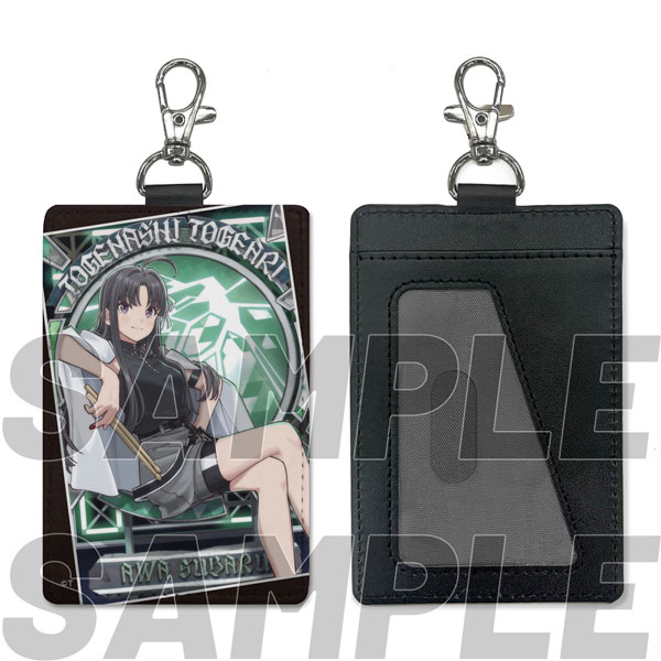 COSPA Girls Band Cry New Illustration Subaru Awa Pass Case (w/Swivel Snap Hook) Hazete Saku Ver.