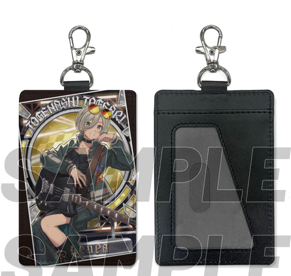 COSPA Girls Band Cry New Illustration Rupa Pass Case (w/Swivel Snap Hook) Hazete Saku Ver. รูปภาพ 1