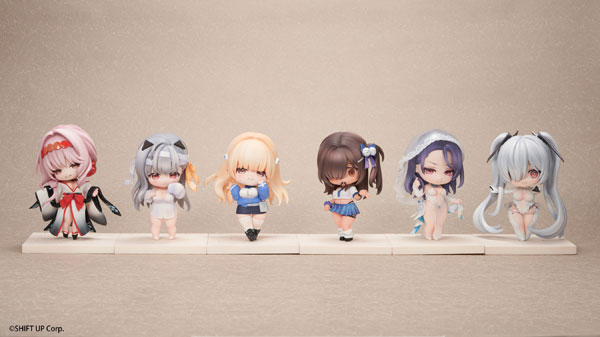 Hobby sakura [Bonus] GODDESS OF VICTORY: NIKKE SAC Series Vol 3 Chibi Figure Complete BOX image 1