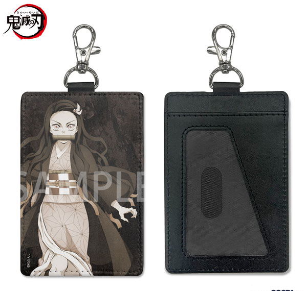 COSPA Demon Slayer: Kimetsu no Yaiba Nezuko Kamado Pass Case (w/Swivel Snap Hook) รูปภาพ 1