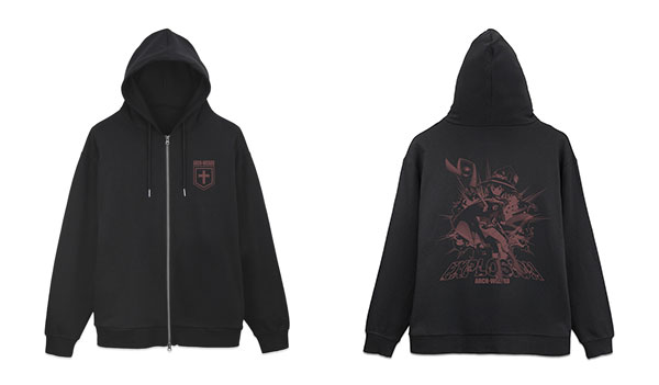 COSPA KonoSuba Megumin EXPLOSION Zip Hoodie Ver.2.0 /BLACK-M รูปภาพ 1