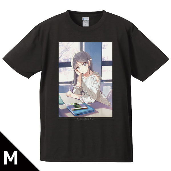 Azu Maker Rascal Does Not Dream of Santa Claus T-shirt Mai Sakurajima M Size