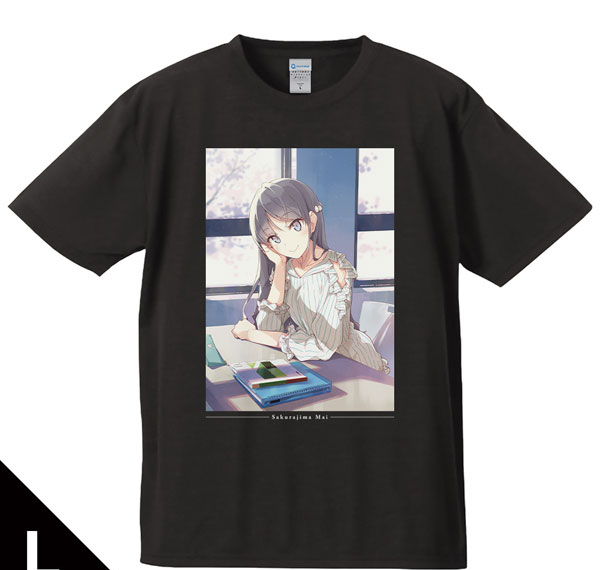 Azu Maker Rascal Does Not Dream of Santa Claus T-shirt Mai Sakurajima L Size รูปภาพ 1
