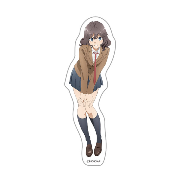 Azu Maker Rascal Does Not Dream of Santa Claus Diecut Sticker Sara Himeji Bild 1