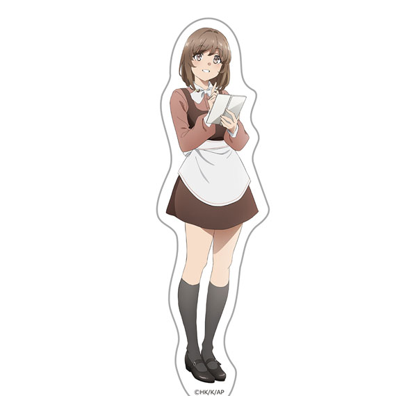 Azu Maker Rascal Does Not Dream of Santa Claus Diecut Sticker Kaede Azusagawa รูปภาพ 1