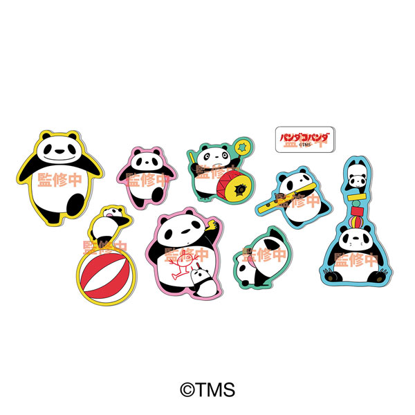 Ensky Panda! Go, Panda! Fluffy Sticker