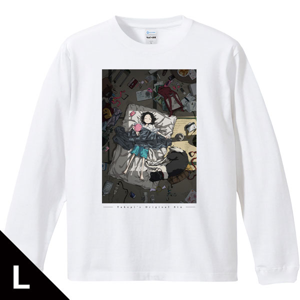Azu Maker Takopi's Original Sin Ribbed Long Sleeve T-shirt Teaser Visual ver. L Size