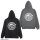 COSPA Ghost in the Shell STAND ALONE COMPLEX The Laughing Man Zip Hoodie /BLACK-M 圖片 2