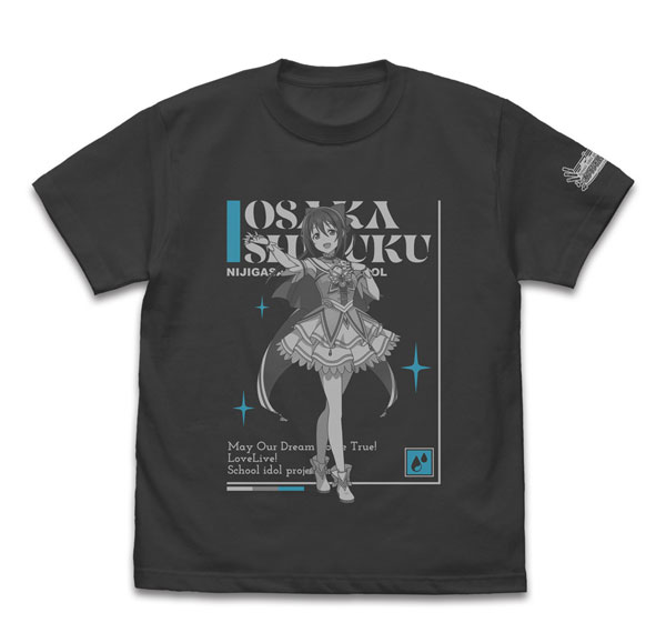 COSPA Love Live! Nijigasaki High School Idol Club Shizuku Osaka T-shirt DREAM LIVE!! Ver. /SUMI-L Bild 1