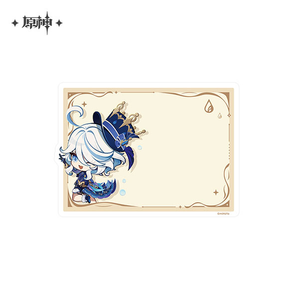 miHoYo Genshin Impact Teyvat Exhibit Series Chibi Magnet Furina Bild 1