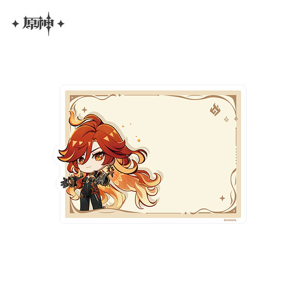 miHoYo Genshin Impact Teyvat Exhibit Series Chibi Magnet Mavuika