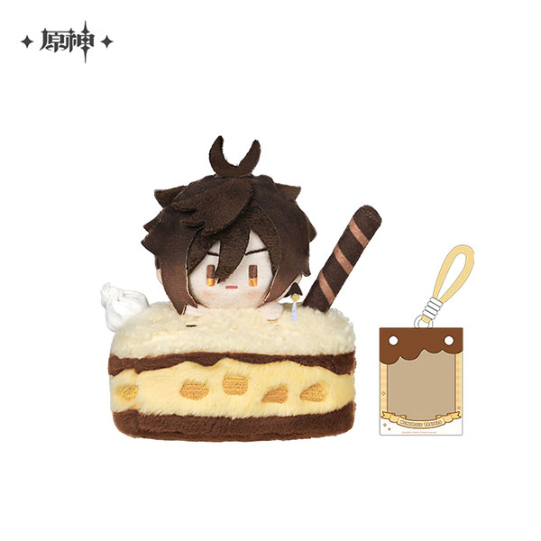 miHoYo [Bonus] Genshin Impact "Wondrous Travels" Series Fragrance Plush Mascot Zhongli gambar 1