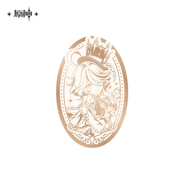miHoYo Genshin Impact 5th Anniversary Series Mirror Tin Badge Furina