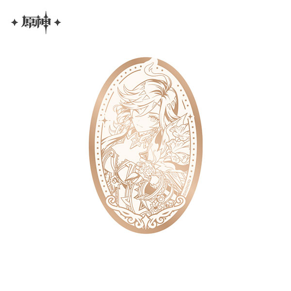 miHoYo Genshin Impact 5th Anniversary Series Mirror Tin Badge Mavuika